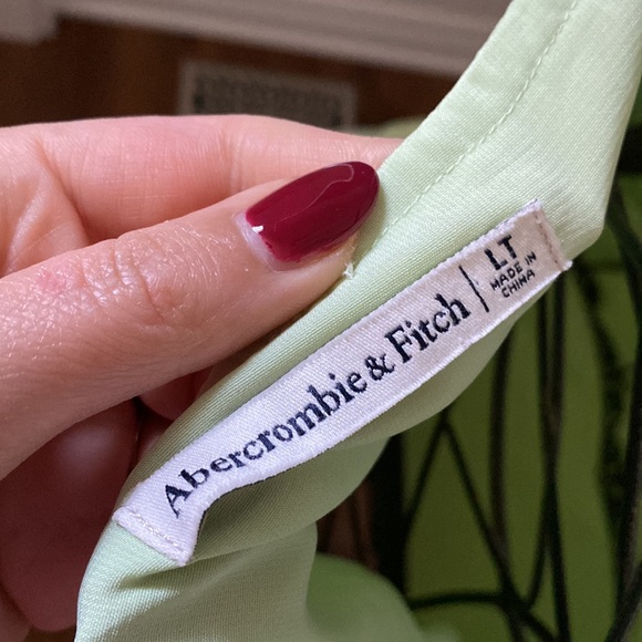 Abercrombie and fitch green silk dress. Brand new. - Picture 5 of 7
